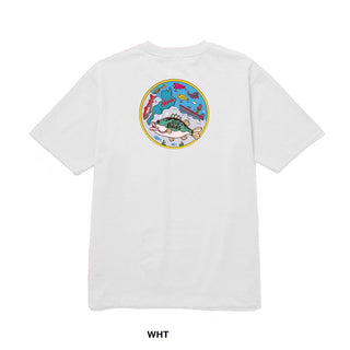 NANGA ( ナンガ ) ECO HYBRID TEE ( BWK PT ) エコハイブリッドティー | シャツ | 半袖 | アウトドア | キャンプ | Tシャツ | ホワイト | グレー | グラフィックTシャツ | プリントT | コットン | N0003684 | なんが