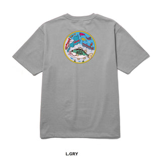 NANGA ( ナンガ ) ECO HYBRID TEE ( BWK PT ) エコハイブリッドティー | シャツ | 半袖 | アウトドア | キャンプ | Tシャツ | ホワイト | グレー | グラフィックTシャツ | プリントT | コットン | N0003684 | なんが