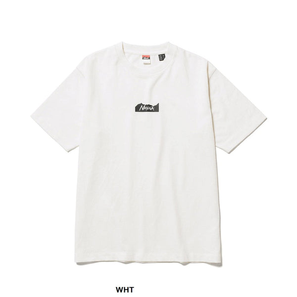 NANGA ( ナンガ ) ECO HYBRID MT LOGO TEE ( UNISEX ) エコハイブリッドMT ロゴティー | Tシャツ | 半袖 | ユニセックス | ロゴ | ベーシック | 定番 | 着回し | アパレル | アウトドア | キャンプ | 春服 | 夏服 | シンプル | N0003638 | なんが | トップス