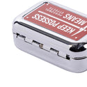 DULTON ( ダルトン ) PORTABLE ASHTRAY ポータブル アッシュトレイ | 携帯灰皿 | オシャレ | 可愛い | アイアン | クロームメッキ | 車 | リング付 | K655-757 | だるとん | 灰皿