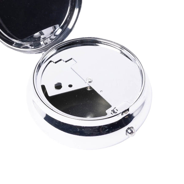 DULTON ( ダルトン ) PORTABLE ASHTRAY ポータブル アッシュトレイ | 携帯灰皿 | オシャレ | 可愛い | アイアン | クロームメッキ | 車 | リング付 | K655-757 | だるとん | 灰皿
