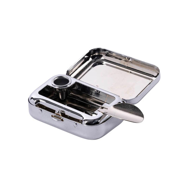 DULTON ( ダルトン ) PORTABLE ASHTRAY ポータブル アッシュトレイ | 携帯灰皿 | オシャレ | 可愛い | アイアン | クロームメッキ | 車 | リング付 | K655-757 | だるとん | 灰皿