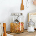 DULTON ( ダルトン ) JUMBO JAR ジャンボ ジャー | シンプル | キッチン | 大きめ | 重厚感 | ガラス |  7.5L | かぶせ蓋 | 見せる収納 | 統一感 | だるとん | K21-0379