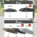 【2サイズ・3カラーで再登場】 WAQ ( ワック ) Field Umbrella | 日傘 | 折りたたみ | 折りたたみ傘 | 軽い | コンパクト | 自動開閉 | UPF50+ | 晴雨兼用 | 遮光率100% | 雨傘 | 通勤 | 通学 | シンプル | 涼しい | お出かけ | レジャー