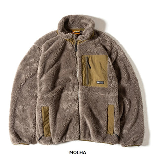 GRIP SWANY ( グリップスワニー ) 【 GSMCT-078 】 CORAL FLEECE JACKET | フリース | ジャケット | 上着 | 冬 | アウター | ポケット | アウトドア | お出かけ | 暖かい | 防寒 | ふわふわ | ぐりっぷすわにー