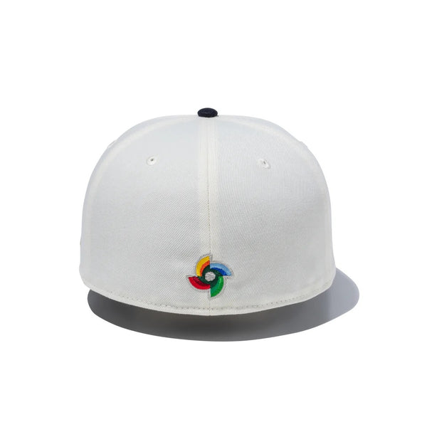 NEW ERA ( ニューエラ ) 59FIFTY World Baseball Classic クロームホワイト/ネイビー | ネイビー | 帽子 | キャップ | ポリエステル | フラットバイザー | 正規品 | にゅーえら | 日よけ | 14948254 | 14948259 | お出かけ | シンプル | ジャストサイズ