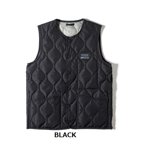 GRIP SWANY ( グリップスワニー ) 【 TAION-GRIPSWANY-VT01 】 TAION X GRIP SWANY DOWN VEST | ベスト | ウェア | ダウンベスト | リバーシブル | 防寒 | 暖かい | 軽い | ぐりっぷすわにー | アウトドア | レジャー | キャンプ