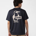 CHUMS ( チャムス ) シナワバブービーロゴTシャツ 半袖 Tシャツ メンズ レディース ユニセックス トップス カットソー ロゴTシャツ UVカット ドライ ストレッチ アウトドア キャンプ フェス レジャー カジュアル 普段使い CH01-2930