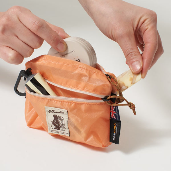 COBMASTER ( コブマスター ) 3P POPO POUCH S | ポーチ | 収納 | 整理 | 持ち運び | アウトドア | キャンプ | 旅行 | シンプル | フェス | 小さめ | 撥水 | コーデュラ | 軽い | 軽量 | こぶますたー | 81700800