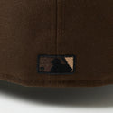 NEW ERA ( ニューエラ ) 59FIFTY powered by GORO ( min-nano ) ロサンゼルス・ドジャース ウォルナット/キャメル | 帽子 | キャップ | フラットバイザー | ユニセックス | 14880417 | にゅーえら