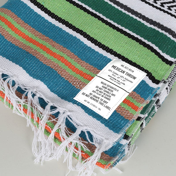 DULTON ( ダルトン ) MEXICAN THROW メキシカン スロー | ブランケット | レジャーシート | 車 | オフィス | 車内 | アウトドア | キャンプ | ピクニック | 多目的 | 多用途 | 使いやすい | 年中 | 使える | テーブルクロス | RN-0581 | だるとん
