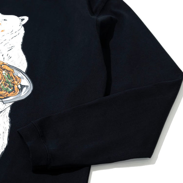 go slow caravan ( ゴースローキャラバン ) 超ヘビーUSA/C ナポリタンクマ ロングスリーブ TEE MENS | WOMENS | Tシャツ | ウェア | トップス | 長袖 | 長袖Tシャツ | クマ | ナポリタン | カジュアル | ごーすろーきゃらばん