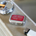 DULTON ( ダルトン ) PORTABLE ASHTRAY ポータブル アッシュトレイ | 携帯灰皿 | オシャレ | 可愛い | アイアン | クロームメッキ | 車 | リング付 | K655-757 | だるとん | 灰皿