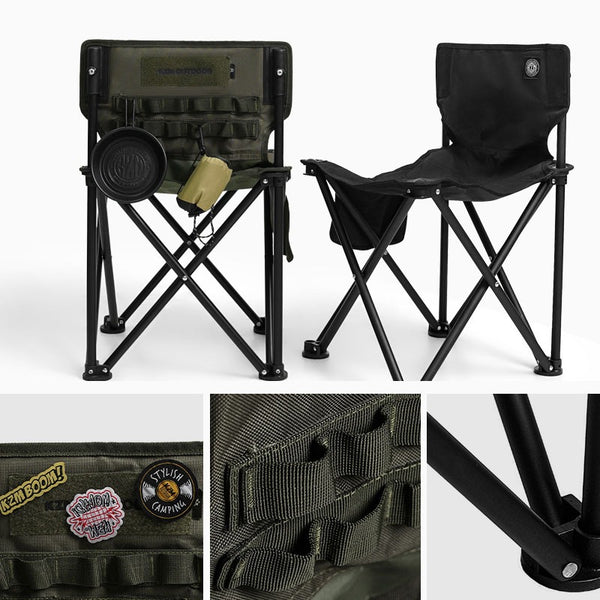 KZM OUTDOOR（ カズミ アウトドア ）フィールドコンパクトチェア 椅子 キャンプチェア 折りたたみ 折り畳み コンパクト キャンプグッズ ソロキャンプ K23T1C08