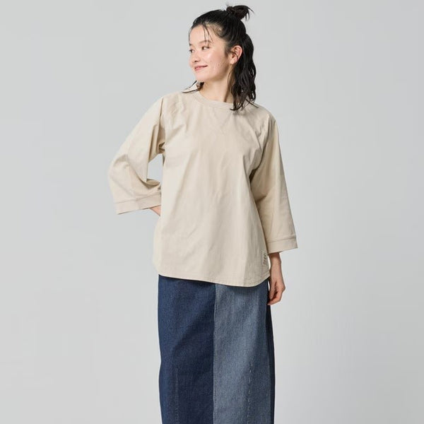 KRIFF MAYER ( クリフメイヤー ) 冷涼UVカット7分袖ゆるT | LADYS | W2547821 | レディース | トップス | 体型カバー | シンプル | 接触冷感 | 夏服 | 7分袖 | 抗菌 | 防臭 | 清潔感 | ストレッチ | くりふめいやー