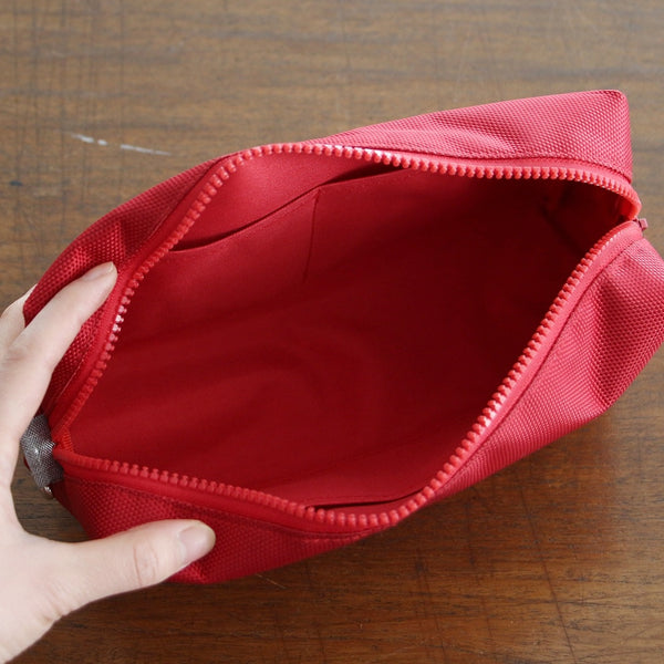 DETAIL ( ディテール ) Solid Pouch Large ソリッドポーチ ラージ | 旅行 | シンプル | 大容量 | 化粧ポーチ | 耐久性 | アウトドア | お出かけ | 便利 | 3498 | 普段使い | でぃてーる