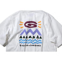 GRIP SWANY ( グリップスワニー ) 【 GSMCT0011 】 NATURE PRINT TEE | Tシャツ | 半袖 | 夏服 | シャツ | アウトドア | キャンプ | レジャー | 半袖Tシャツ | バックプリント | 綿100％ | ぐりっぷすわにー