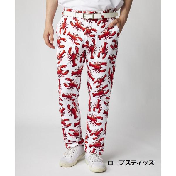【 SALE 】 LOUDMOUTH ( ラウドマウス ) ストレッチツイル 柄ロングパンツ | ゴルフ | ゴルフウェア | メンズ | 派手 | 765333 | ポリエステル | 速乾 | 吸汗 | 機能性 | ストレッチ | パンツ | ロングパンツ | らうどまうす