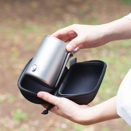 HIGHMOUNT ( ハイマウント ) デタッチャブルケトル 400 | アウトドア | ケトル | クッカー | ケース付 | 取り外し | コンパクト | 2way | 登山 | トレッキング | 45391 | はいまうんと | ソロキャンプ