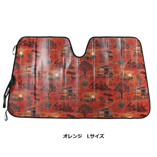DULTON ( ダルトン ) AUTO SUNSHADE DESERT オート サンシェード | 車 | 夏 | 日差し | 蛇腹式 | ダッシュボード | カーライフ | 紫外線対策 | オールシーズン | 可愛い | 繰り返し | 使える | だるとん