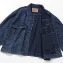 KRIFF MAYER ( クリフメイヤー ) エアーライトデニムジャケット | MENS | メンズ | 2545101 | ジャケット | デニム | 軽量 | 軽い | 通気性 | 羽織る | アウター | 春服 | 綿100% | インディゴ | くりふめいやー | カジュアル | オシャレ