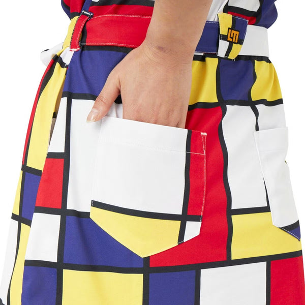 【 SALE 】 LOUDMOUTH ( ラウドマウス ) レディース ノースリーブ | ワンピース | ダッチトリート | ゴルフ | ゴルフウェア | ポリエステル | 吸汗 | 速乾 | UV | 接触冷感 | らうどまうす | 762664