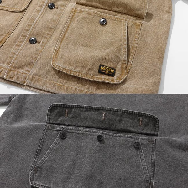 KRIFF MAYER ( クリフメイヤー ) マルチポケット森林ジャケット | MENS | 2535101 | メンズ | ジャケット | 春 | シンプル | ポケット | ヴィンテージ | アウター | オシャレ | くりふめいやー | レジャー | お出かけ | アウトドア | カジュアル