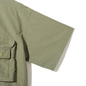 GRIP SWANY ( グリップスワニー ) 【 GSUSH-136 】 GS UTILITY BOX SHIRTS | 半袖 | シャツ | ウェア | 夏服 | アウトドア | キャンプ | 釣り | レジャー | 柔らかい | シンプル | 刺繍 | ぐりっぷすわにー