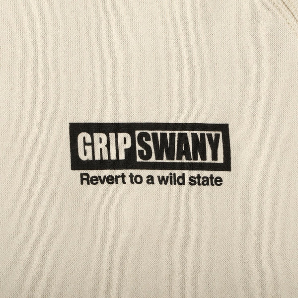 GRIP SWANY ( グリップスワニー ) 【 GSMCT-133 】 GS AZUMA CREW NECK | シャツ | Tシャツ | バックプリント | 長袖 | アパレル | コットン100% | 裏毛 | ロゴ | シンプル | オシャレ | ぐりっぷすわにー
