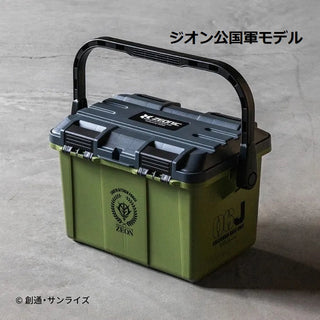 機動戦士ガンダム ツールボックス17L ジオン公国軍モデル | G-102 | シャア専用モデル | G-101 | タフ | 頑丈 | ハードボックス | フタ | 取り外し | 両側開閉 | スタッキング | 車 | 収納 | 収納ボックス