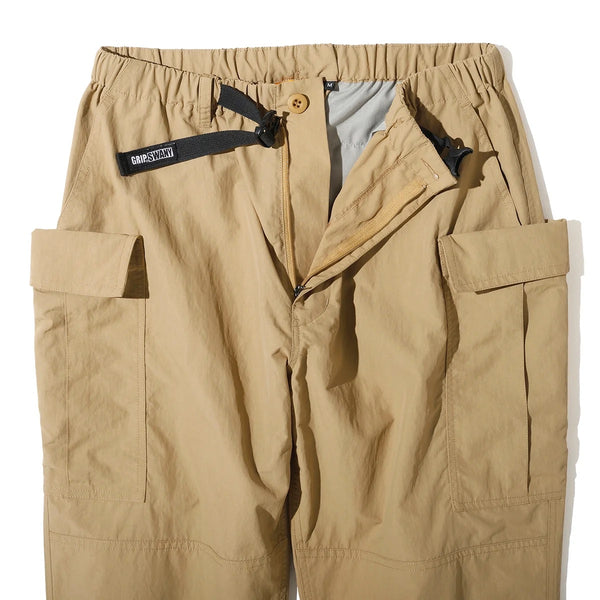 【 SALE 】 GRIP SWANY ( グリップスワニー ) TUSSOR BUSH PANTS GSMP-154 ブッシュパンツ ロングパンツ メンズ 撥水 ナイロンパンツ イージーパンツ テーパードパンツ カーゴパンツ アウトドア キャンプ 登山 釣り 作業着 タウンユース ボトムス