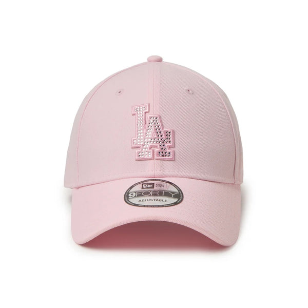 NEW ERA ( ニューエラ ) 9FORTY Rhinestone ラインストーン ロサンゼルス・ドジャース ブラック | グレー | ピンク | 帽子 | キャップ | 日よけ | UVカット | 紫外線対策 | 14942641 | 14942640 | 14942642 | にゅーえら