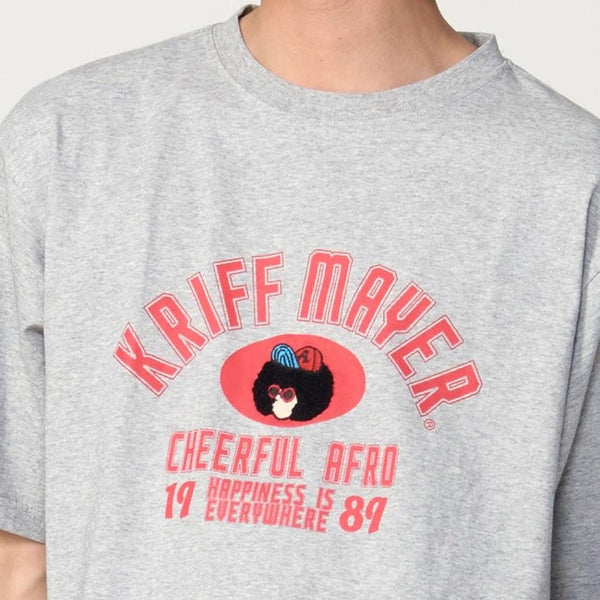 KRIFF MAYER ( クリフメイヤー ) ウェットプロテクトTシャツ | アフロカレッジ | 2557805 | 半袖 | Tシャツ | 汗染み防止 | 防汚 | 接触冷感 | メンズ | ユニセックス | 刺繍 | 可愛い | くりふめいやー