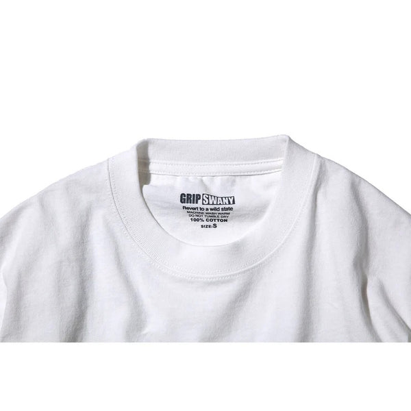 GRIP SWANY ( グリップスワニー ) 【 GSMCT0009 】 BOX LOGO TEE | シャツ | 半袖 | 半袖シャツ | Tシャツ | ロゴ | シンプル | ショートスリーブTシャツ | プリントT | 夏服 | カジュアル | ぐりっぷすわにー