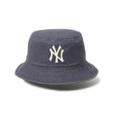 NEW ERA ( ニューエラ ) バケット01 リバーシブル MLB Bucket Hat ニューヨーク・ヤンキース ネイビー / ダークグラファイト | ハット | 帽子 | 日よけ | コットン | ユニセックス | アウトドア | お出かけ | オシャレ | キャンプ | 14744770 | にゅーえら