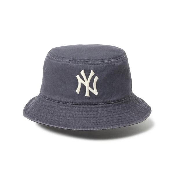 NEW ERA ( ニューエラ ) バケット01 リバーシブル MLB Bucket Hat ニューヨーク・ヤンキース ネイビー / ダークグラファイト | ハット | 帽子 | 日よけ | コットン | ユニセックス | アウトドア | お出かけ | オシャレ | キャンプ | 14744770 | にゅーえら
