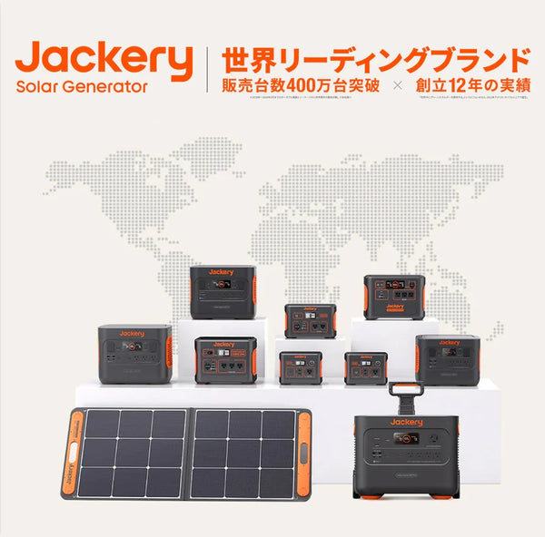 Jackery ( ジャクリー ) SolarSaga 100W ソーラーパネル 防災 | キャンプ | 災害対策 | 地震対策 | USB端子 | 充電 | ソーラーチャージ | 太陽光