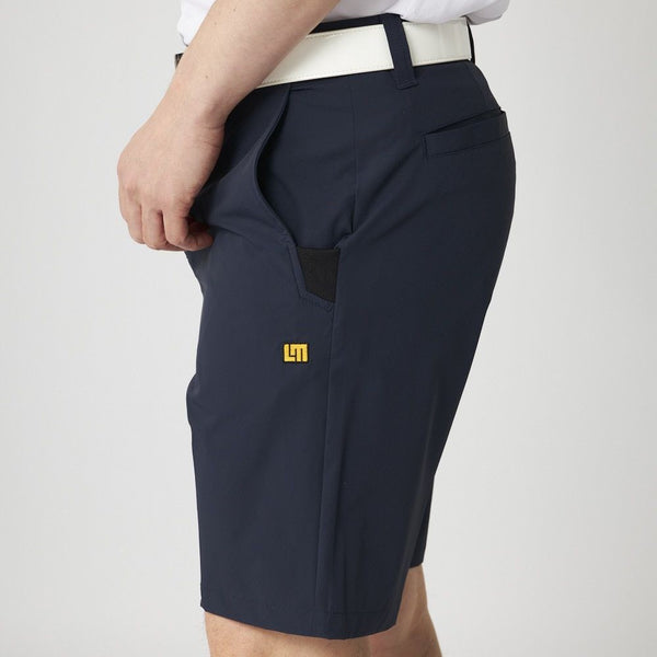 LOUDMOUTH ( ラウドマウス ) メンズ 8WAYハイパーストレッチ ショートパンツ | パンツ | 半ズボン | ゴルフ | ゴルフウェア | シンプル | ロゴ | 765308 | 撥水 | 軽量 | 軽い | 伸びる | ストレッチ | らうどまうす