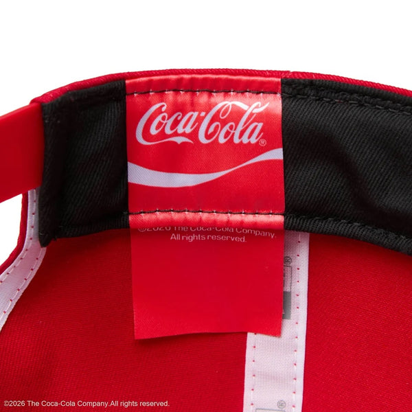 NEW ERA ( ニューエラ ) 9FORTY A-Frame Coca-Cola コカコーラ ホワイト スカーレット キャップ 帽子 メンズ レディース 男女兼用 ベースボールキャップ カジュアル ロゴ コラボ 15154812