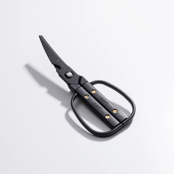 FEDECA ( フェデカ ) キッチンハサミ | ハサミ | キッチン用品 | ウッドハンドル | ステンレス | カーブ | 引き切り | 分解  | 水洗い | 耐水 | アウトドア | キャンプ | かっこいい | プレゼント