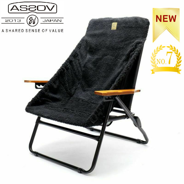 AS2OV ( アッソブ ) ALBERTON FIRE PROOF BOA CHAIR COVER / 難燃チェアカバー | 難燃 | チェアカバー | 暖かい | 防寒 | アウトドア | キャンプ | イスカバー | 弾力性 | ソフト | しなやか | 冬キャンプ | 992503 | あっそぶ