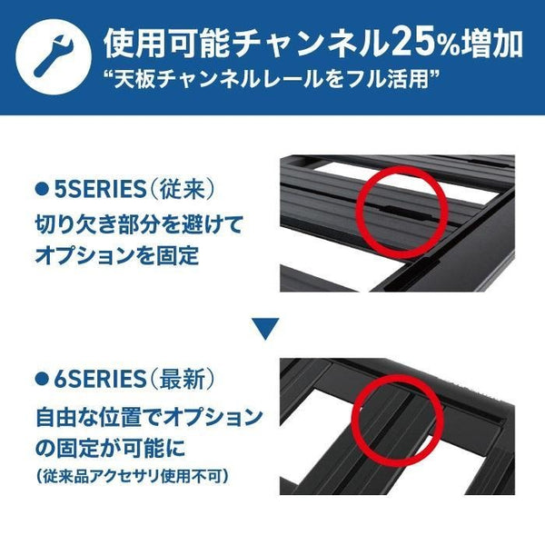 RhinoRack ( ライノラック ) PIONEER 6 PLATFORM 取付キット 1800 x 1430 (mm) ラングラー JL ハードトップ | JC-01647 | ラック | 車用品 | ラングラー用 | ジープ | アウトドア | キャンプ | レジャー | らいのらっく