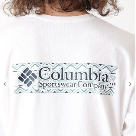 Columbia ( コロンビア ) エクスプローラーズキャニオンロングスリーブTシャツ | ロンT | Tシャツ | 長袖 | メンズ | AJ5272 | コットン100% | ヴィンテージ感 | バックプリント | お出かけ | アウトドア | レジャー | ころんびあ