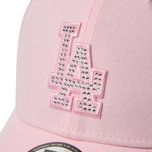 NEW ERA ( ニューエラ ) 9FORTY Rhinestone ラインストーン ロサンゼルス・ドジャース ブラック | グレー | ピンク | 帽子 | キャップ | 日よけ | UVカット | 紫外線対策 | 14942641 | 14942640 | 14942642 | にゅーえら