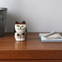 DETAIL ( ディテール ) Papier Mache Standing Cat パピエ マシェ スタンディング キャット | ハンドメイド | 猫モチーフ | 小物入れ | 3722C | インテリア | 可愛い | 猫 | ハンドメイド | でぃてーる