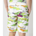LOUDMOUTH ( ラウドマウス ) メンズ ECOベントメッシュ 柄ショートパンツ | ハーフパンツ | パンツ | ゴルフ | ウェア | ゴルフウェア | 派手 | 吸汗速乾 | UV | 接触冷感 | 遮熱 | ストレッチ | 765303
