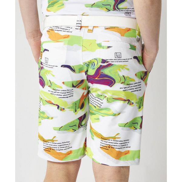 LOUDMOUTH ( ラウドマウス ) メンズ ECOベントメッシュ 柄ショートパンツ | ハーフパンツ | パンツ | ゴルフ | ウェア | ゴルフウェア | 派手 | 吸汗速乾 | UV | 接触冷感 | 遮熱 | ストレッチ | 765303
