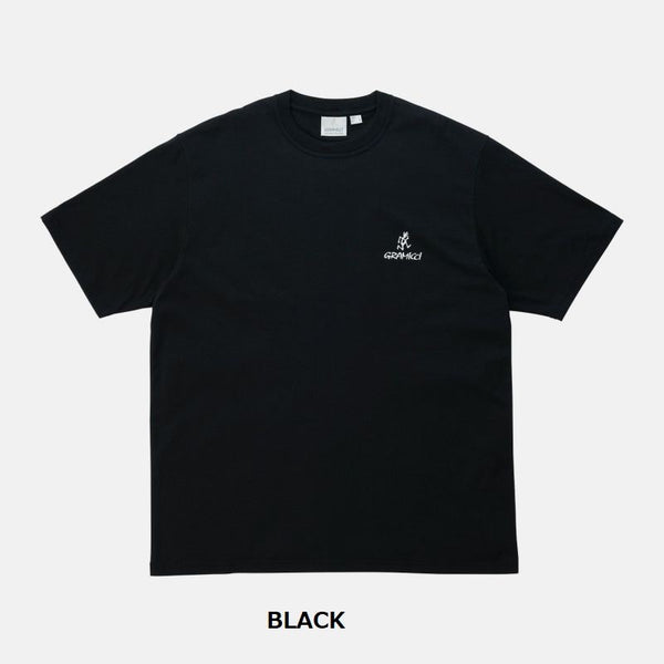 GRAMICCI ( グラミチ ) ONE POINT LOGO TEE | ワンポイントロゴTシャツ | Tシャツ | 半袖 | 夏服 | シンプル | ドライタッチ | 速乾 | プリントT | オシャレ | アウトドア | キャンプ | G4SU-T096 | ぐらみち