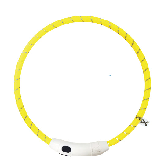 PLATZ ( プラッツ ) セーフティカラー リフレクト | 散歩 | イヌ | 犬 | ペット | 夜 | 夜道 | 光る | カラバリ | 光り方 | 3種類 | 充電 | USB充電 | サイズ調節 | 生活防水 | 雨の日もOK | AX10073 | ライト