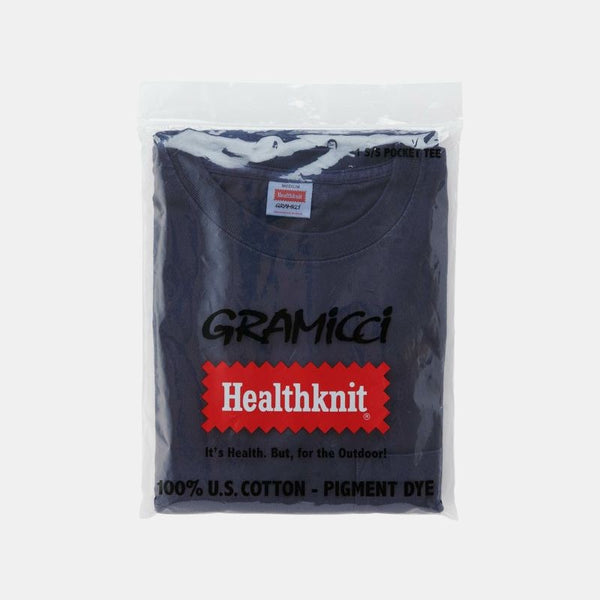 GRAMICCI ( グラミチ ) Healthknit S/S POCKET TEE ヘルスニットS/SポケットTシャツ | シャツ | 半袖 | 夏服 | 綿100％ | 胸ポケット | GUT5-S3016 | ビンテージ感 | シンプル